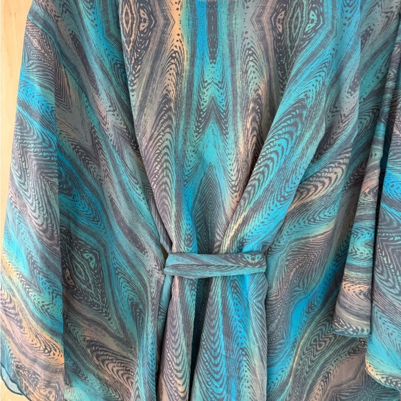 Bellissima Swimwear multicolor Blue Beach Cover-Up. - Picture 8 of 8